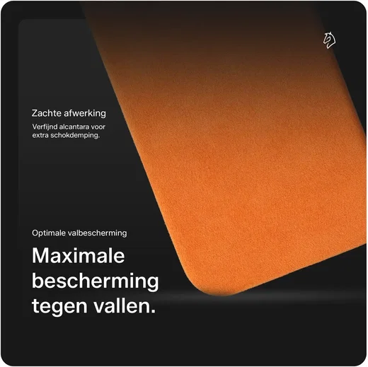 Rosso Avanti Samsung S26 Ultra Hoesje Alcantara MagSafe met Wallet Oranje afbeelding 8