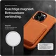 Rosso Avanti Samsung S26 Ultra Hoesje Alcantara MagSafe met Wallet Oranje afbeelding 7