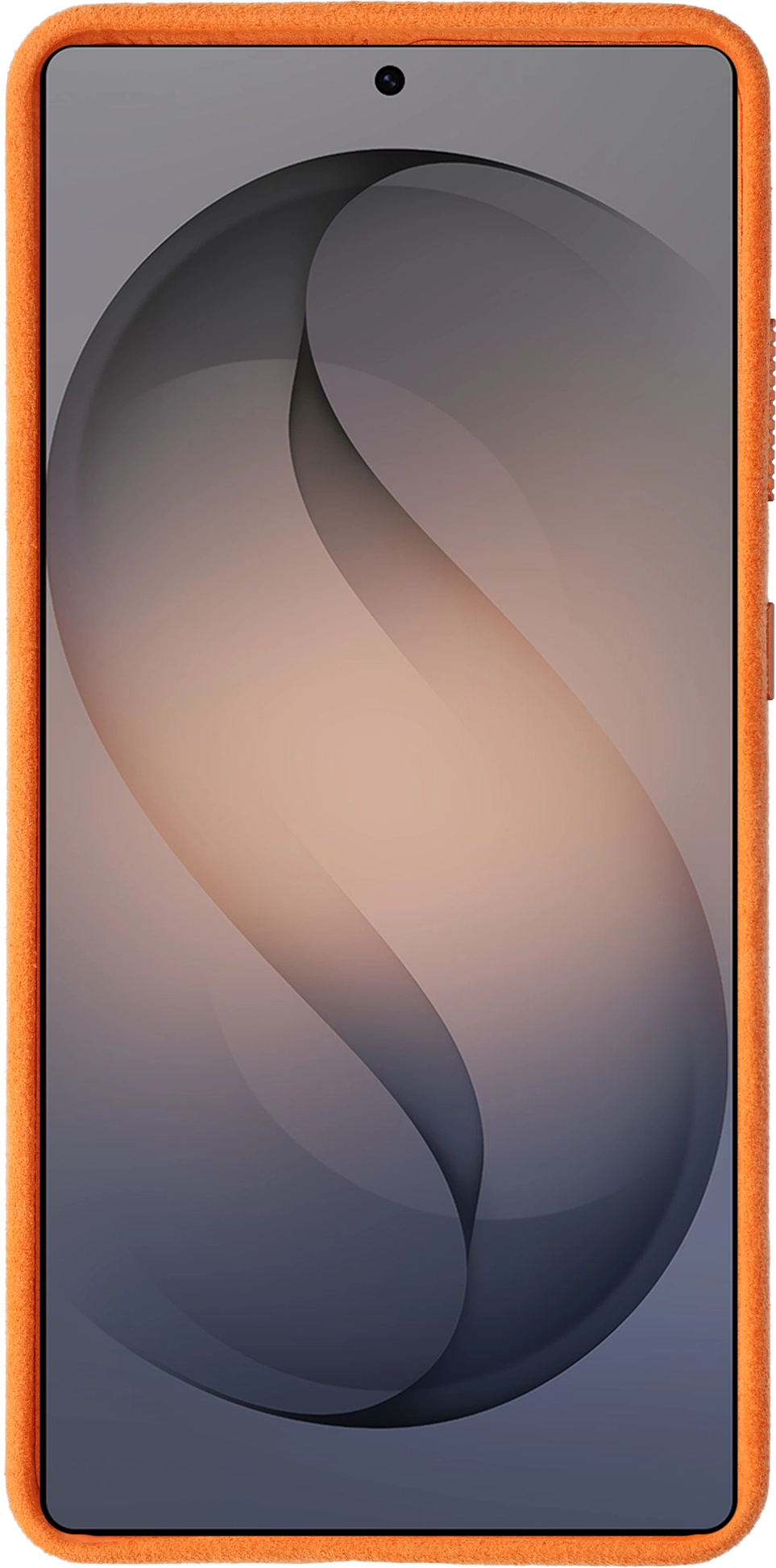 Rosso Avanti Samsung S26 Ultra Hoesje Alcantara MagSafe met Wallet Oranje afbeelding 12