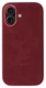 Rosso Avanti Apple iPhone 17 Hoesje Alcantara MagSafe met Wallet Burgundy afbeelding 9