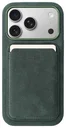 Rosso Avanti Apple iPhone 17 Pro Hoesje Alcantara MagSafe met Wallet Groen