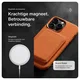 Rosso Avanti Apple iPhone 17 Pro Hoesje Alcantara MagSafe met Wallet Oranje afbeelding 6