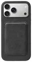 Rosso Avanti iPhone 17 Pro Max Hoesje Alcantara MagSafe met Wallet Grijs