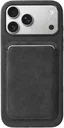 Rosso Avanti iPhone 17 Pro Max Hoesje Alcantara MagSafe met Wallet Grijs