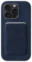 Rosso Avanti iPhone 16 Pro Max Hoesje Alcantara MagSafe met Wallet Blauw