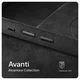 Rosso Avanti Apple iPhone 15 Hoesje Alcantara MagSafe met Wallet Grijs afbeelding 13
