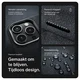 Rosso Avanti Apple iPhone 15 Hoesje Alcantara MagSafe met Wallet Grijs afbeelding 4