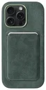 Rosso Avanti Apple iPhone 14 Pro Hoesje Alcantara MagSafe met Wallet Groen