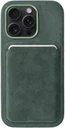 Rosso Avanti Apple iPhone 14 Pro Hoesje Alcantara MagSafe met Wallet Groen