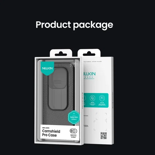 Nillkin CamShield Xiaomi Redmi Note 15 Pro Hoes Camera Slider Transparant Zwart afbeelding 10