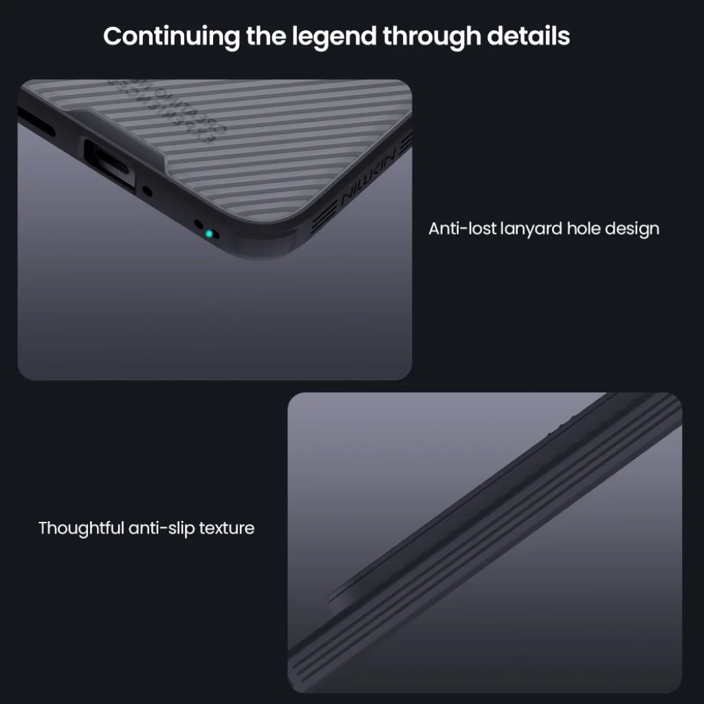 Nillkin CamShield Xiaomi Redmi Note 15 Pro Hoes Camera Slider Transparant Zwart afbeelding 7