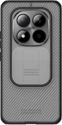 Nillkin CamShield Xiaomi Redmi Note 15 Pro Hoes Camera Slider Transparant Zwart afbeelding
