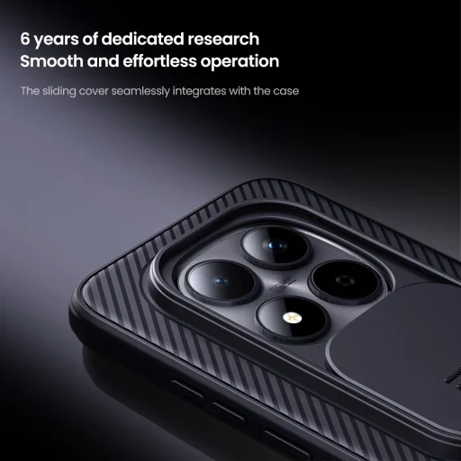 Nillkin CamShield Xiaomi Redmi Note 15 Pro 5G Hoesje Camera Slider Zwart afbeelding 4