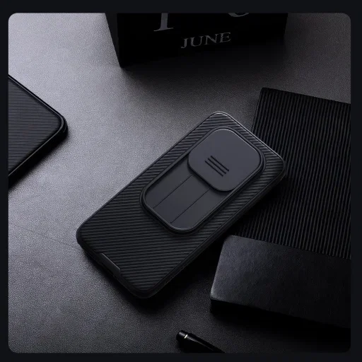 Nillkin CamShield Xiaomi Redmi Note 15 Pro 5G Hoesje Camera Slider Zwart afbeelding 9