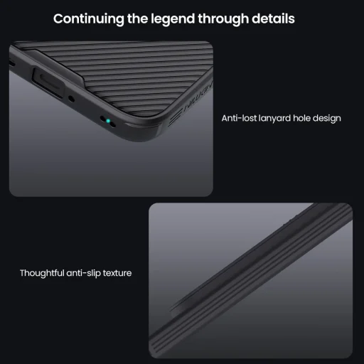 Nillkin CamShield Xiaomi Redmi Note 15 Pro 5G Hoesje Camera Slider Zwart afbeelding 7