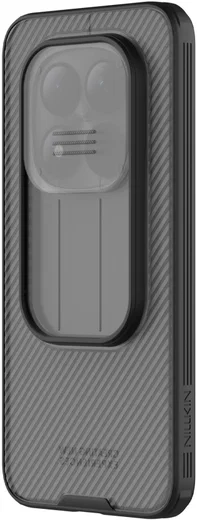 Nillkin CamShield Xiaomi Redmi Note 15 Pro 5G Hoesje Camera Slider Clear Zwart afbeelding 2