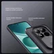 Nillkin CamShield Xiaomi Redmi Note 15 Pro 5G Hoesje Camera Slider Clear Zwart afbeelding 5