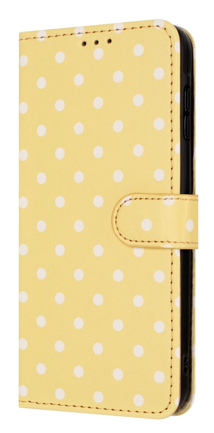 Xiaomi Redmi Note 15 Pro+ 5G Hoesje Portemonnee Book Case Polka Dot Geel afbeelding 12