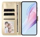 Xiaomi Redmi Note 15 Pro+ 5G Hoesje Portemonnee Book Case Polka Dot Geel afbeelding 13