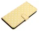 Xiaomi Redmi Note 15 Pro+ 5G Hoesje Portemonnee Book Case Polka Dot Geel afbeelding 2