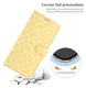 Xiaomi Redmi Note 15 Pro+ 5G Hoesje Portemonnee Book Case Polka Dot Geel afbeelding 8