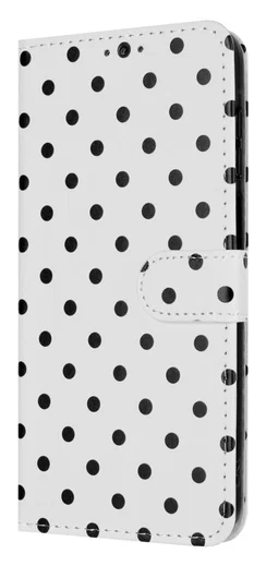 Xiaomi Redmi Note 15 Pro+ 5G Hoesje Portemonnee Book Case Polka Dot Wit afbeelding 12
