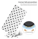 Xiaomi Redmi Note 15 Pro+ 5G Hoesje Portemonnee Book Case Polka Dot Wit afbeelding 8