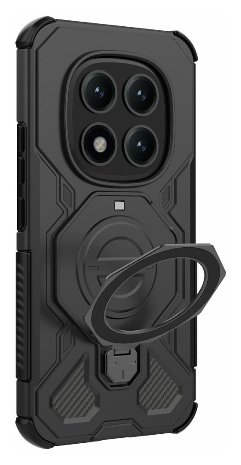 Xiaomi Redmi Note 15 Pro Plus Hoesje MagSafe 360° Standaard Zwart afbeelding 5