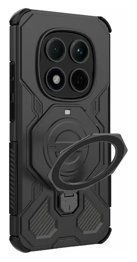 Xiaomi Redmi Note 15 Pro 5G Hoesje MagSafe 360° Standaard Zwart afbeelding 5