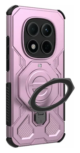 Xiaomi Redmi Note 15 Pro 5G Hoesje MagSafe 360° Standaard Roze afbeelding 5