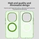 Xiaomi Redmi Note 15 Pro Hoesje MagSafe Backcover Semi-Transparant & Groen afbeelding 3