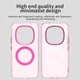 Xiaomi Redmi Note 15 Pro Plus Hoesje MagSafe Backcover Semi-Transparant & Roze afbeelding 3