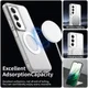 Xiaomi Redmi 15 5G Hoesje MagSafe Backcover Semi-Transparant & Wit afbeelding 2