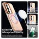 Xiaomi Redmi 15 5G Hoesje MagSafe Backcover Semi-Transparant & Oranje afbeelding 2