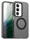 Xiaomi Redmi 15 5G Hoesje MagSafe Backcover Semi-Transparant & Zwart