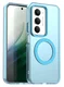 Xiaomi Redmi 15 5G Hoesje MagSafe Backcover Semi-Transparant & Blauw