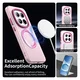 Xiaomi Redmi Note 15 Pro 5G Hoesje MagSafe Backcover Semi-Transparant & Roze afbeelding 2