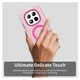 Xiaomi Redmi Note 15 Pro 5G Hoesje MagSafe Backcover Semi-Transparant & Roze afbeelding 6