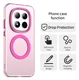Xiaomi Redmi Note 15 Pro 5G Hoesje MagSafe Backcover Semi-Transparant & Roze afbeelding 7