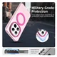 Xiaomi Redmi Note 15 Pro 5G Hoesje MagSafe Backcover Semi-Transparant & Roze afbeelding 9
