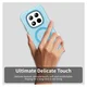 Xiaomi Redmi Note 15 Pro 5G Hoesje MagSafe Backcover Semi-Transparant & Blauw afbeelding 6
