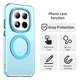 Xiaomi Redmi Note 15 Pro 5G Hoesje MagSafe Backcover Semi-Transparant & Blauw afbeelding 7