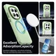 Xiaomi Redmi Note 15 Pro 5G Hoesje MagSafe Backcover Semi-Transparant & Groen afbeelding 2