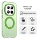 Xiaomi Redmi Note 15 Pro 5G Hoesje MagSafe Backcover Semi-Transparant & Groen afbeelding 7
