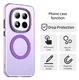 Xiaomi Redmi Note 15 Pro 5G Hoesje MagSafe Backcover Semi-Transparant & Paars afbeelding 7