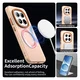 Xiaomi Redmi Note 15 Pro 5G Hoesje MagSafe Backcover Semi-Transparant & Oranje afbeelding 2