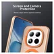 Xiaomi Redmi Note 15 Pro 5G Hoesje MagSafe Backcover Semi-Transparant & Oranje afbeelding 8