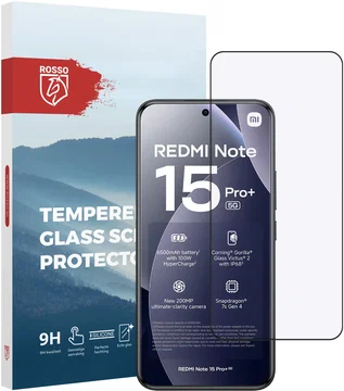 Accezz Gehard Glas Full Cover Screenprotector Xiaomi Redmi Note 15 Pro Plus 5g