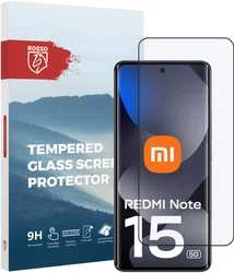Rosso Xiaomi Redmi Note 15 9H Tempered Glass Screen Protector afbeelding