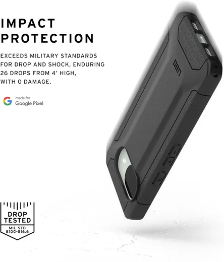 Urban Armor Gear Scout Google Pixel 10a Hoesje Back Cover Zwart afbeelding 2